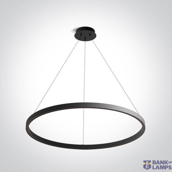 BLACK PENDANT 50W WW DARK LIGHT IP20 230V image 1