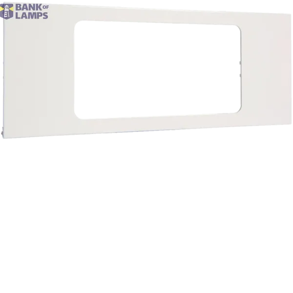 Pre-cut lid 2gang,BRA70132,pure white image 1