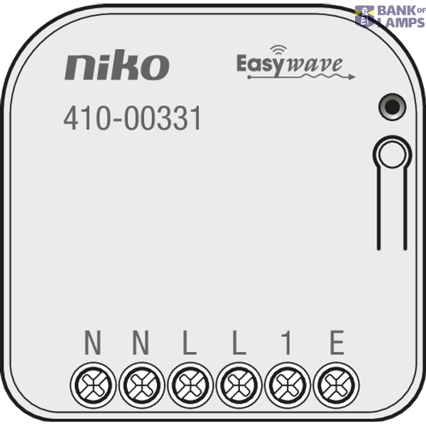 RF receiver, 230 V, N.O. contact, flush mounting image 3