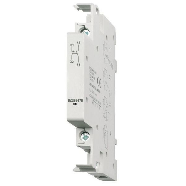 Auxiliary contact 1 NO + 1 NC, 3A for VM-types 0,5MW image 1