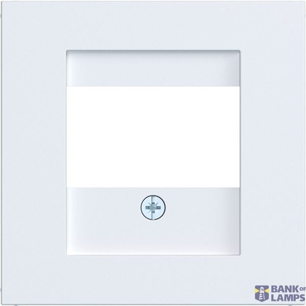 TAE center plate, loudspeaker, USB, A.x/C.x, matte light white image 1
