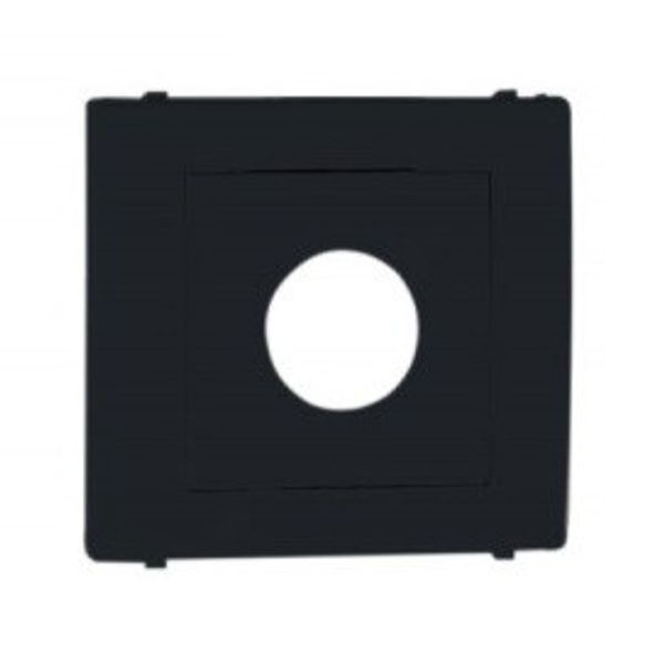 COVER PLATE F/MOTION DETECTORS BLACK image 1