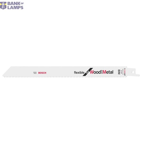Reciprocating saw blade S 1122 HF Flexible for Wood and Metal 100 pcs. image 1