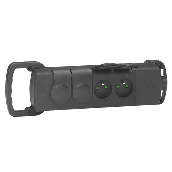 RUBBER. AGAIN. BL. WITHOUT CABLE. 4X2P+T image 1