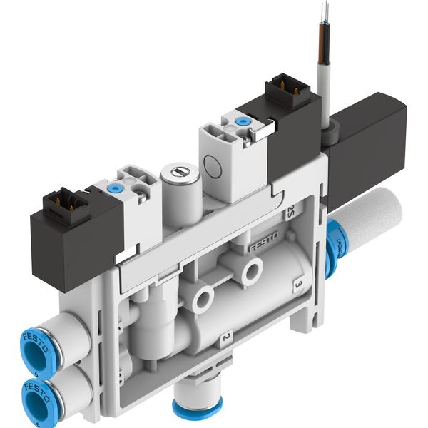 OVEL-10-H-15-PQ-VQ6-UA-C-A-V1PNLK-H3 Vacuum generator image 1