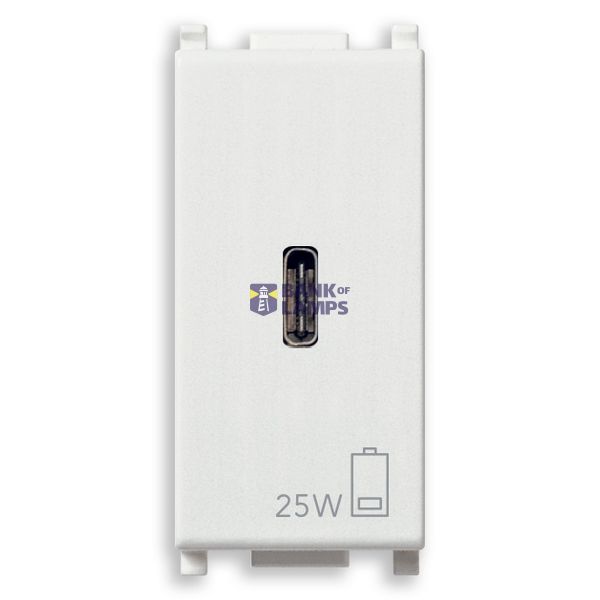 PD C-USB power unit 25W white image 1