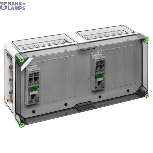 NH fuse enclosure, Type of protection IP65, Impact strength IK08, Protection class II, Rated voltage 690V AC, Halogen free image 1
