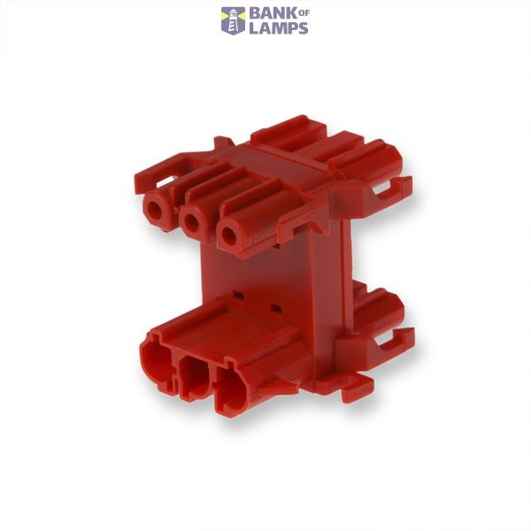 NCD3.P | Distribution block 3-pole, C-CODE, Red image 1