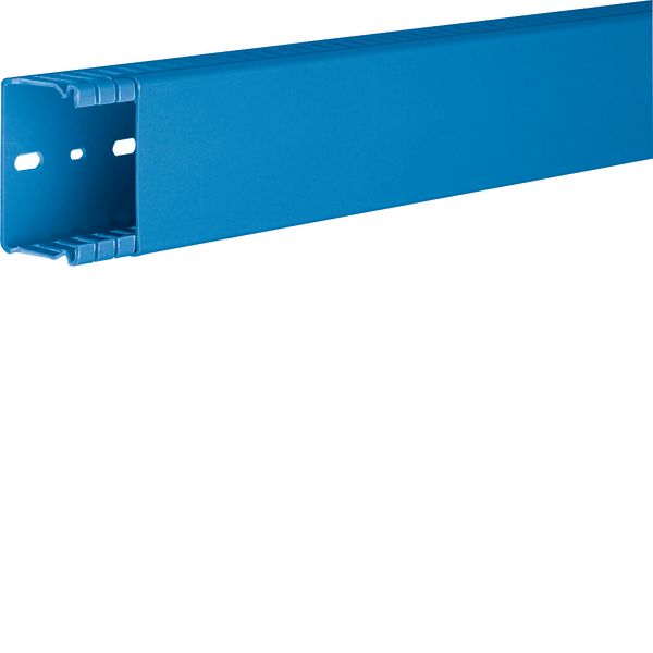 BA6, wiring duct + cover 40x60 mm, blue image 1