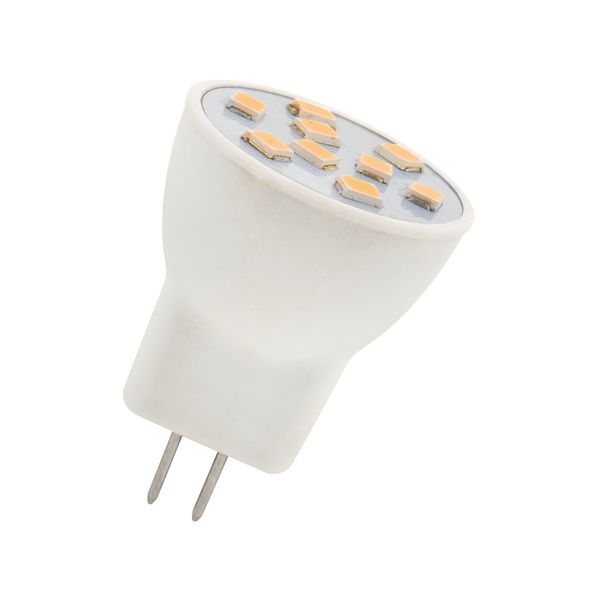 LED MR8 GU4 12V AC/DC 1.2W 3000K 30D image 1
