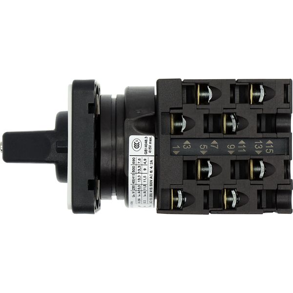 T0-4-8213/E Changeoverswitches, T0, 20 A, flush mounting, 4 contact unit(s), Contacts: 8, 60 °, maintained, With 0 (Off) position, 1-0-2, Design number 8213 image 19