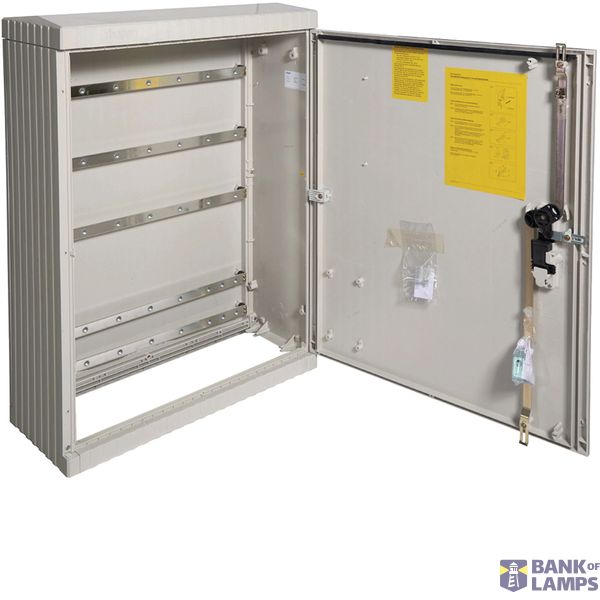 Polyester distribution box, size 1/1005 with rail system, 1005x780x315mm image 1
