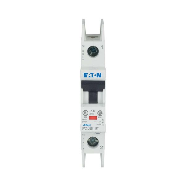 Miniature circuit breaker (MCB), 30 A, 1p, characteristic: D image 15