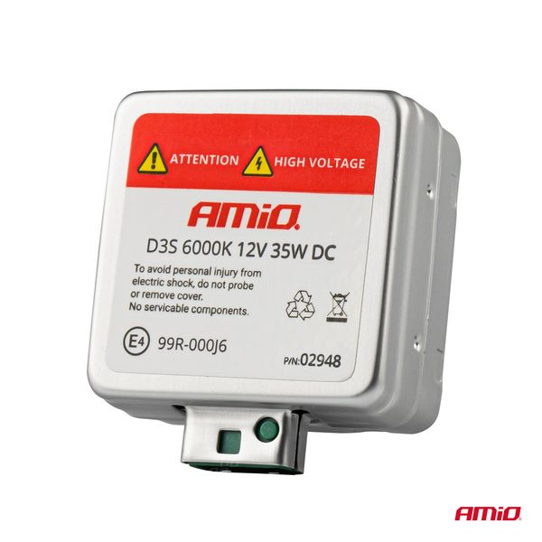 Xenon bulb type D3S 35W 6000K AMiO BASIC image 1