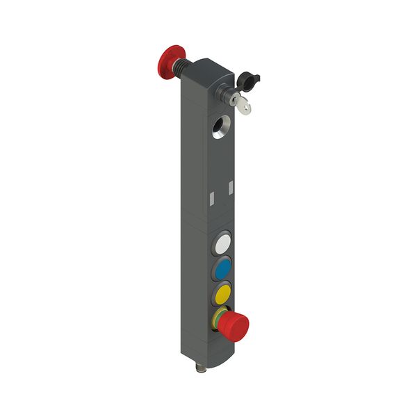 NS series safety switch with lock and integrated control devices image 1
