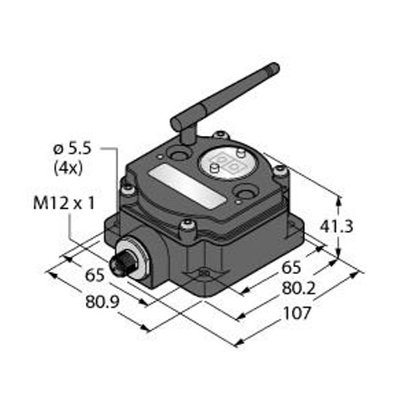 Radio Transmission System Star Topology   DX80G2M2S-P image 1
