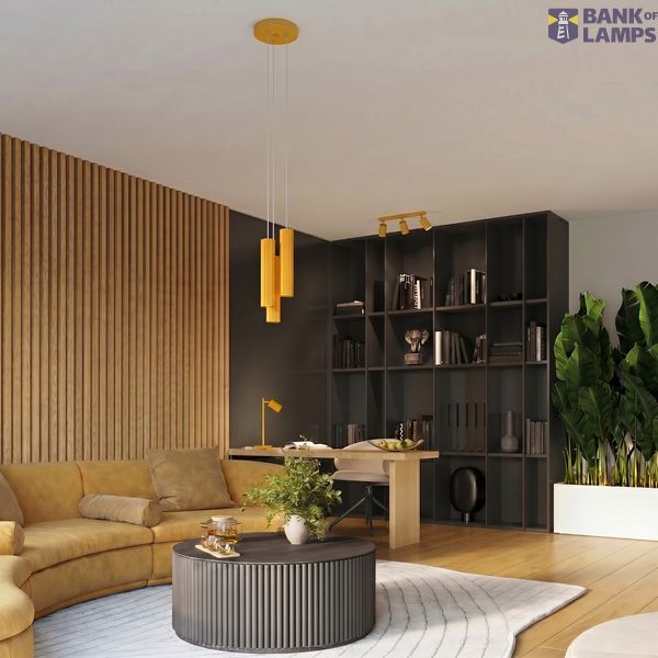 Wall lamp KARBON 20 yellow image 7