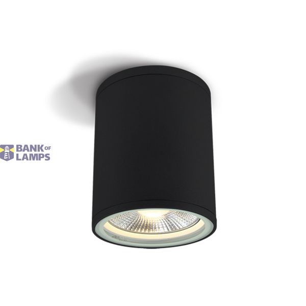 BLACK CYLINDER PAR30 E27 20W IP54 image 1