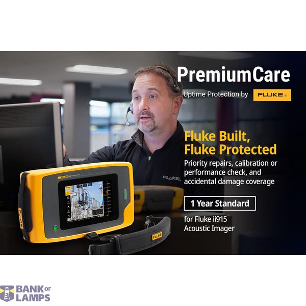 FPC1S-II915-1 1 year of Premium Care Standard for Fluke ii915 Acoustic Imager image 1
