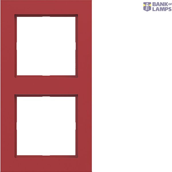 Double cover frame, A.1, glossy red image 1