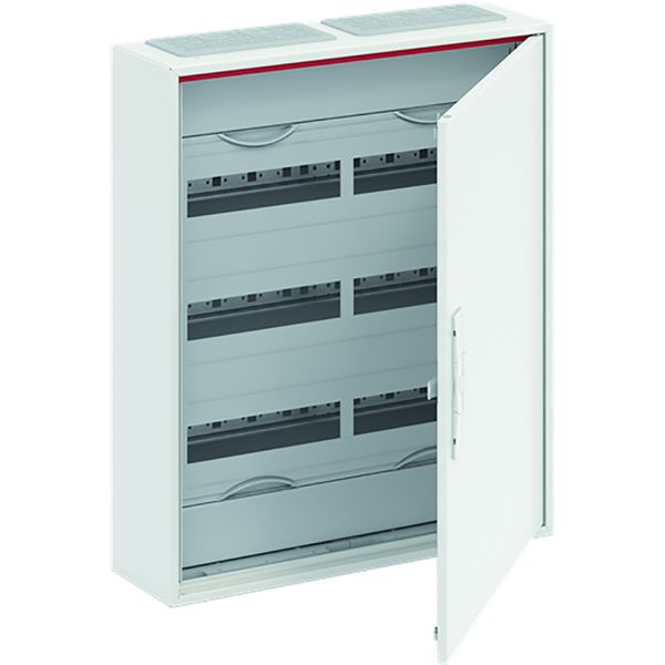 CA24R ComfortLine Compact distribution board, Surface mounting, 72 SU, Isolated (Class II), IP44, Field Width: 2, Rows: 3, 650 mm x 550 mm x 160 mm image 1