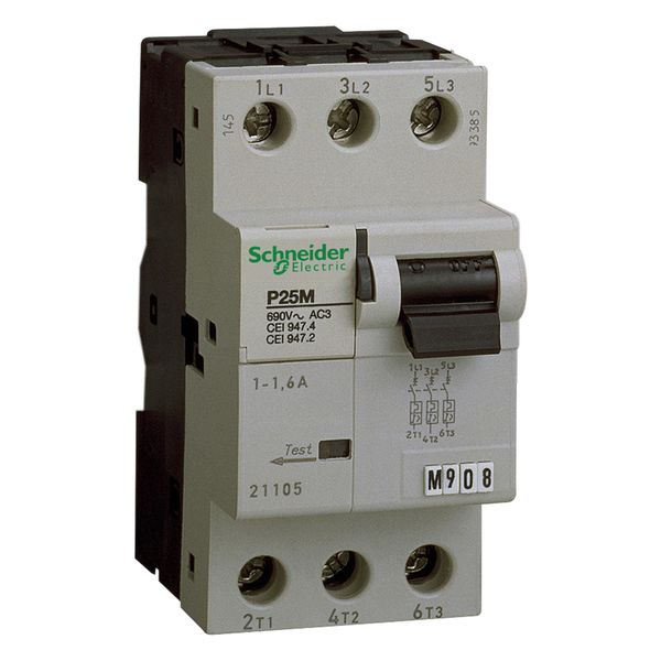 P25M MOTORBEVEILIGING 3P 0,63A image 1