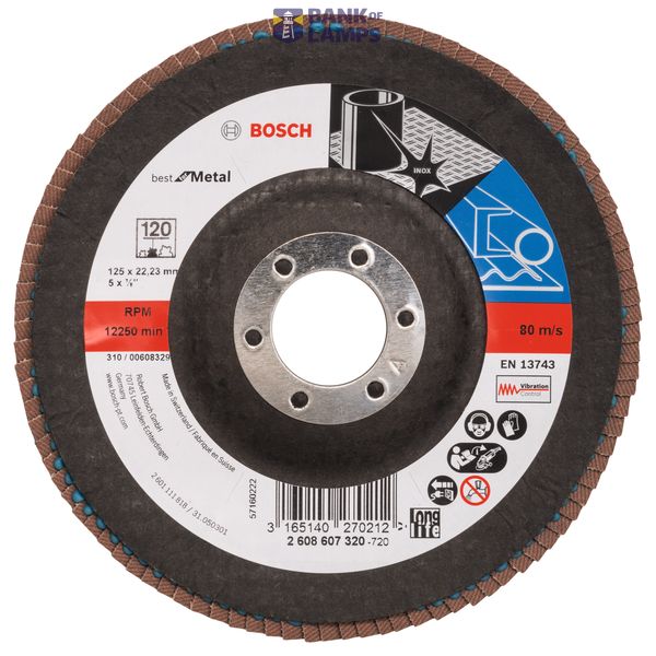 Flap disc X571, Best for Metal image 1