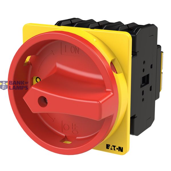 P3 Main switch, 80 A,Flush mounting, 3 pole, Form EA/SVB, Red, Door co image 14
