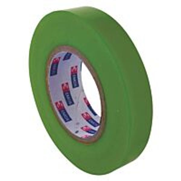 EMOS PVC insulating tape 15mm/10m green, 1 pc F61519 image 1