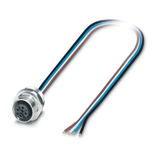 SACC-E-M12FS-4CON-PG9/1,0 VAPO - Device connector front mounting image 1