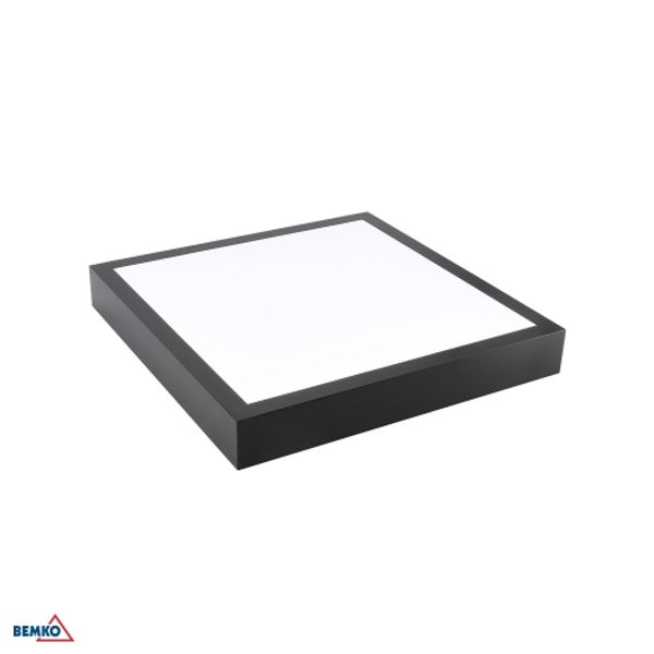 BACKLIGHT LED GRANDER BLG 26W/30W/34W CCT (2990-4250lm) IP44 40x40 BLACK image 1