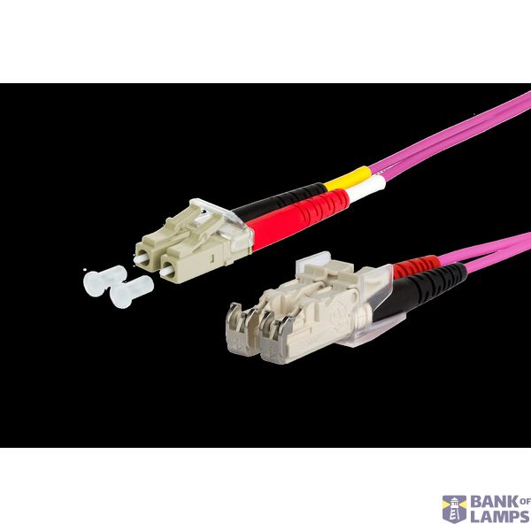 OpDAT patch cord LC-D/E2000-D OM4, 10.0 m image 1