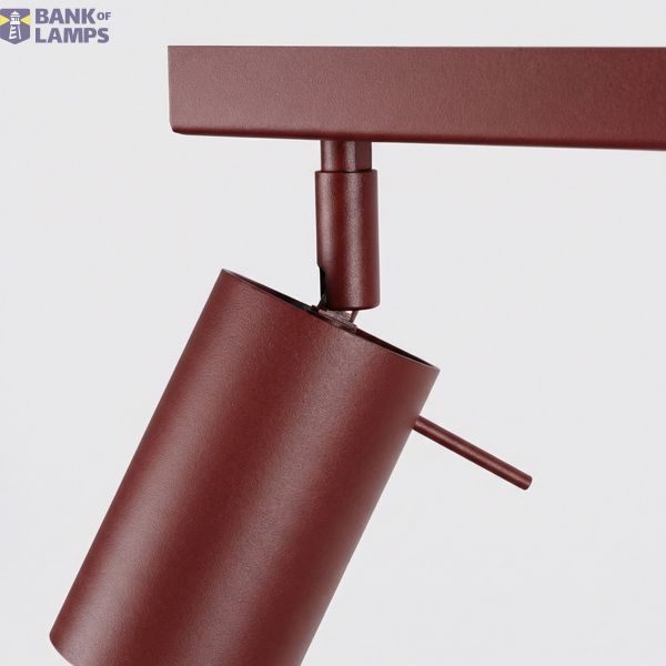 Ceiling lamp RING 4L burgundy image 4