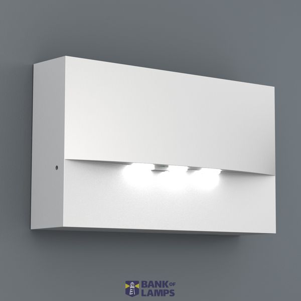 Emergency luminaire WAF white 3x1W ERT-LED 3h 230V AC image 2