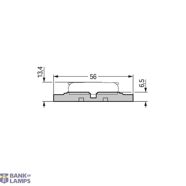 Mounting carrier, 2-way, screw mounting image 2