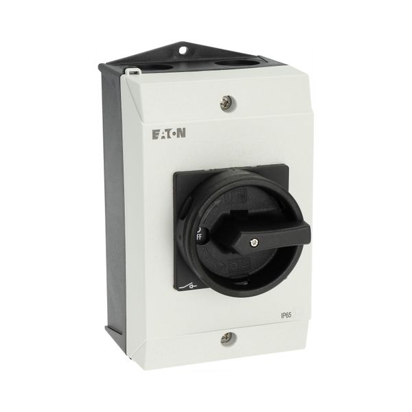 P3-63/I3/SVB-SW On-Off switch, P3, 63 A, surface mounting, 3 pole, STOP function, With image 52