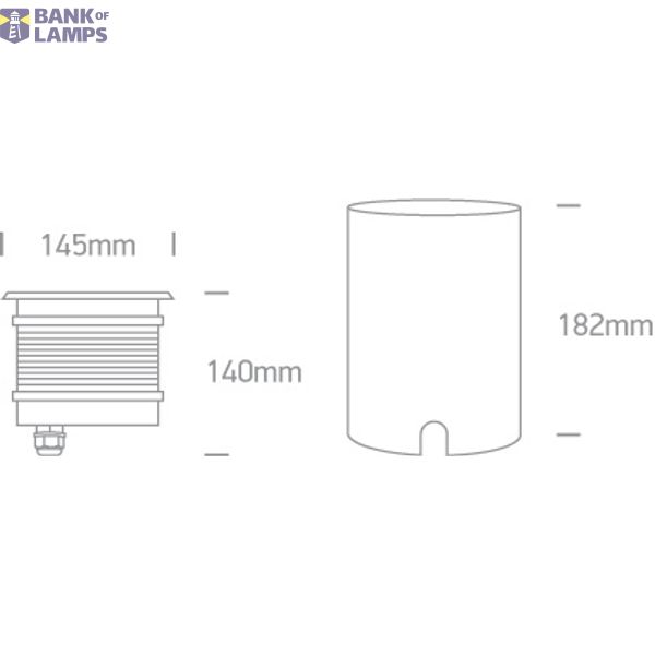 SS316 INGROUND 20W CW IP67 230V DIMMABLE image 3