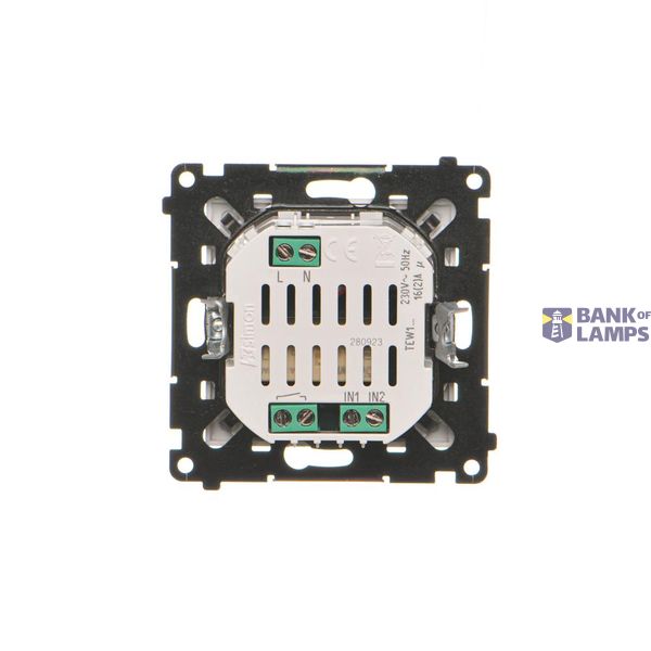 Dimmer for LED strips 12-24 V, controlled by a smartphone [Wi-Fi] - DIMMER RGBW, (module), Simon 24, 120 W, IP20, 5A, black matt image 1