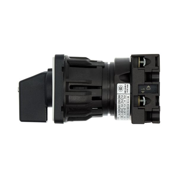 T0-1-8310/EZ Step switches, T0, 20 A, centre mounting, 1 contact unit(s), Contacts: 2, 45 °, maintained, With 0 (Off) position, 0-2, Design number 8310 image 12