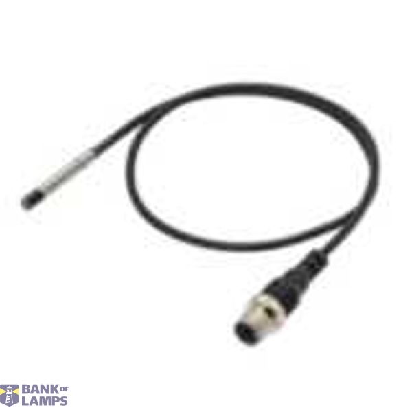 Proximity sensor, inductive, Dia 4mm, Non-Shielded, 3mm, DC, 3-wire, Pig-Tail, NPN NC E2E 8117F image 1