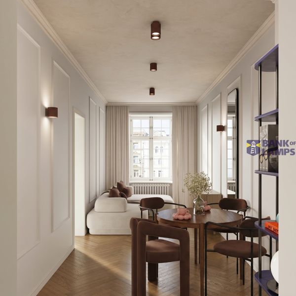 Ceiling lamp AURA 2 brown GU10 image 4