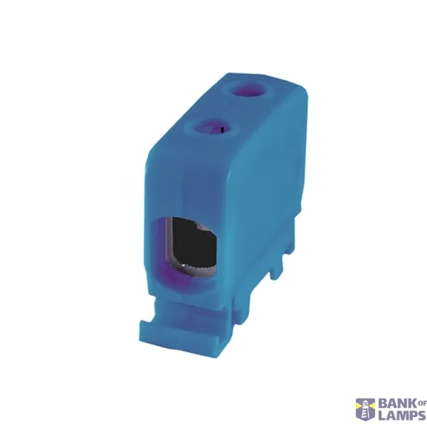Rail-mounted screw terminal block AL, CU ZGG1x1,5-50n blue image 2