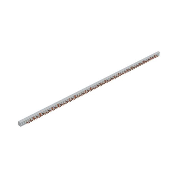 GVK busbar fork, 3-phase+N, L1+N - L2+N - L3+N, shortenable version, end caps not included, 1 meter, 16 mm² image 8