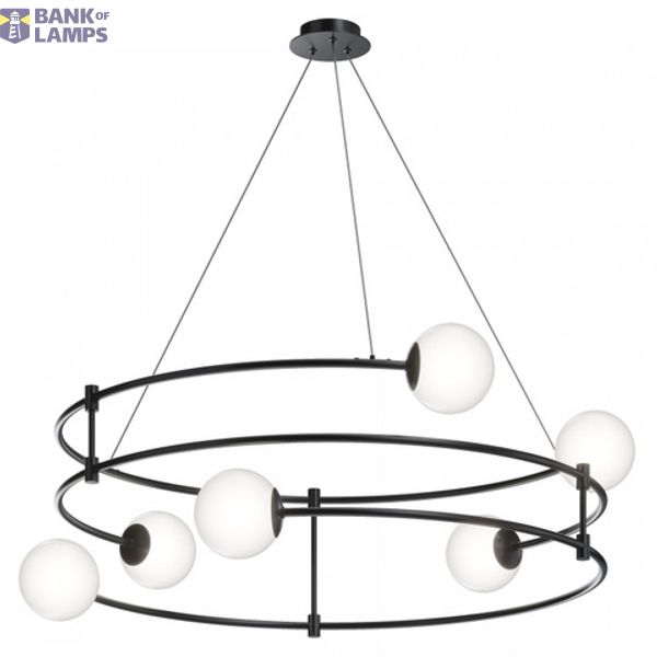Modern Balance Pendant Lamp Black image 3
