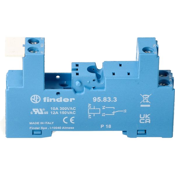 Screw socket black for 35mm.rail, 40.31 mod.99.80 (95.83.30) image 5