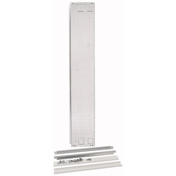 XSMSV1008 Mounting kit, section, PIFT, main busbar rear, W=1000mm, grey image 1