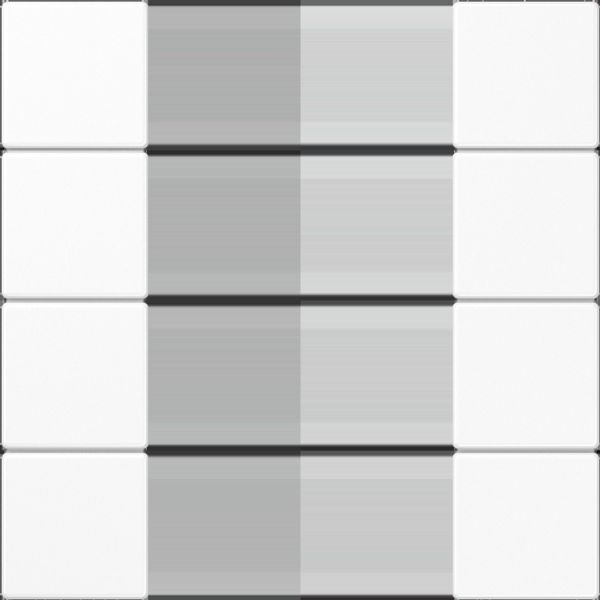 Rocker Cover kit-8, complete, white image 3