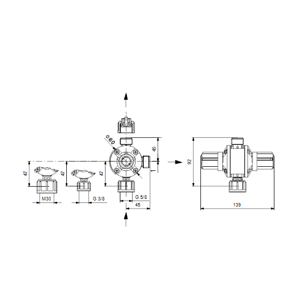 MFV-G5/8-10  PVC/V U2 image 2