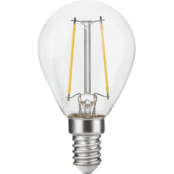 LED E14 Fila Ball G45x80 230V 250Lm 2.5W 927 AC Clear Dim image 1