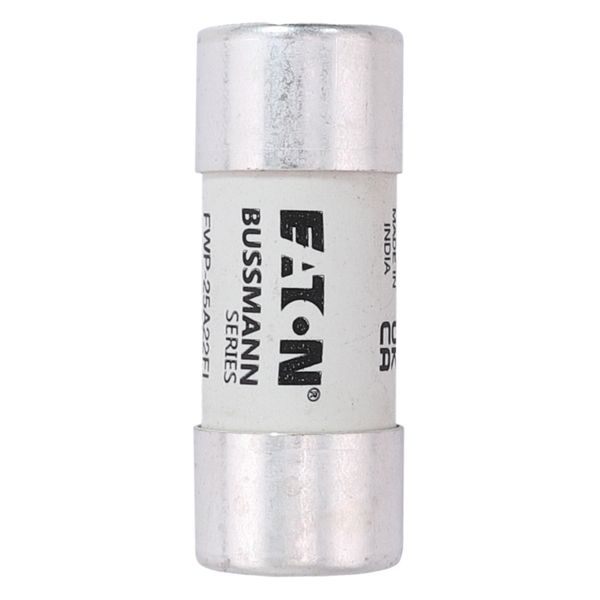 Fuse-link, high speed, 25 A, AC 700 V, 22 x 58 mm, aR, UL, with striker image 23
